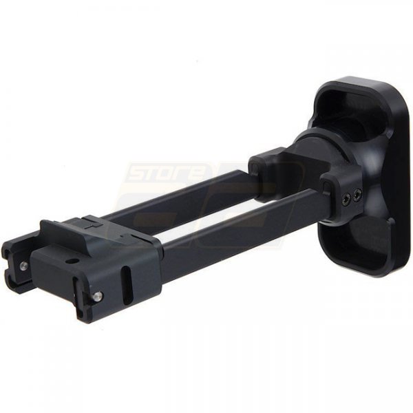 Airsoft Artisan KSC/KWA MP9 CNC Retractable Stock - Black