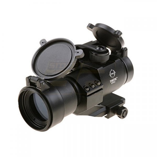 Theta Optics Battle Red Dot Sight & Cantilever Mount - Black