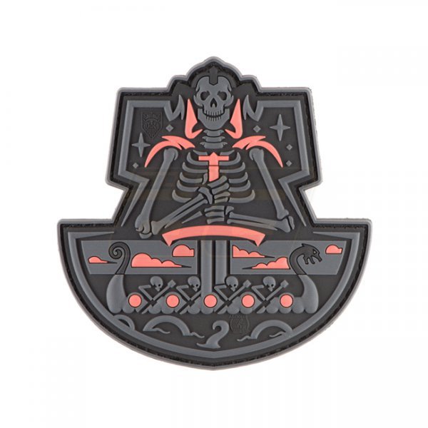 JTG Ghost Ship Skull Rubber Patch - Blackops