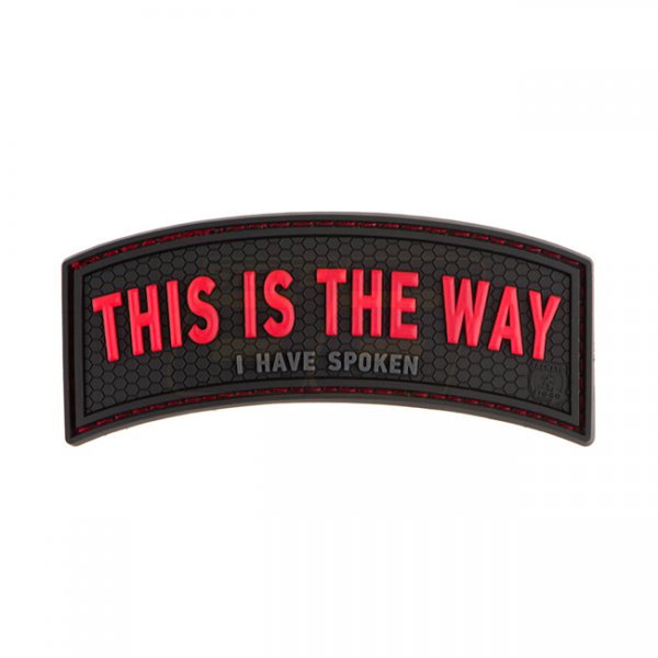 JTG This is the Way Rubber Patch - Color