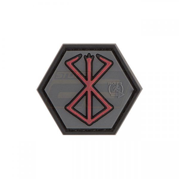 JTG Berserker Rune Rubber Patch - Color