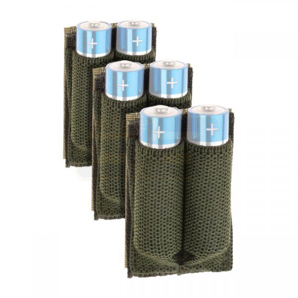 Invader Gear Battery Strap AA 3-Pack - OD