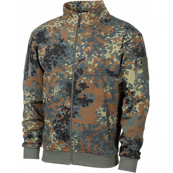 MFH Tactical Sweatjacket - Flecktarn - M