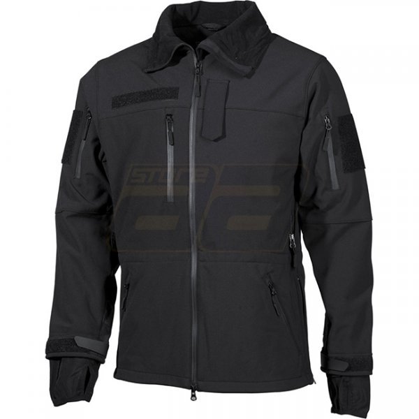 MFHHighDefence HIGH DEFENCE Soft Shell Jacket - Black - XL