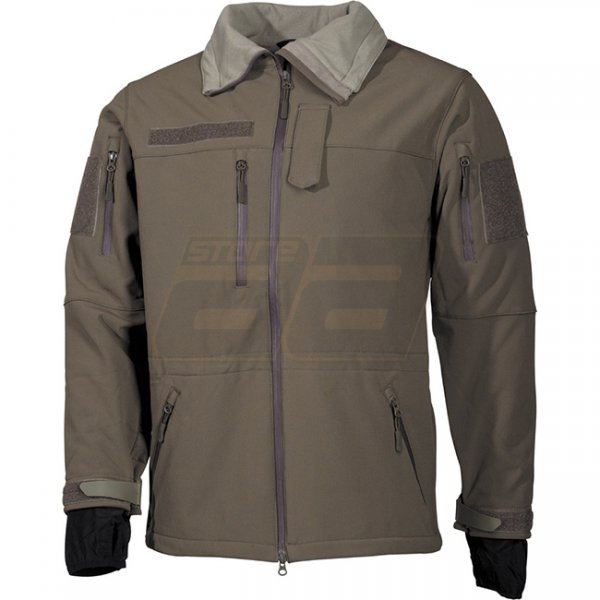 MFHHighDefence HIGH DEFENCE Soft Shell Jacket - Olive - M