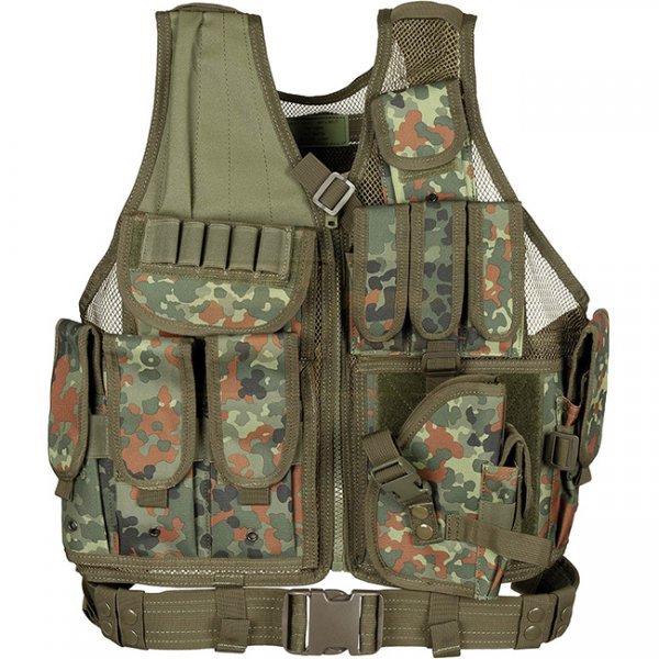 MFH USMC Vest & Belt - Flecktarn