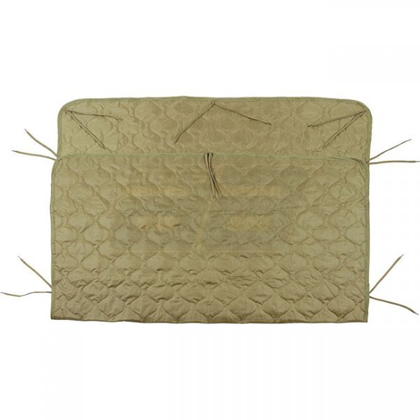 MFH Quilted Poncho Liner - Coyote