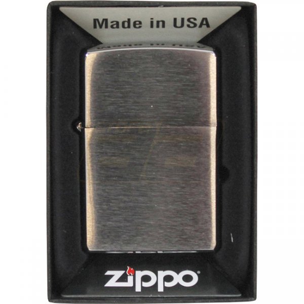 Zippo Windproof Lighter Brushed - Chrome