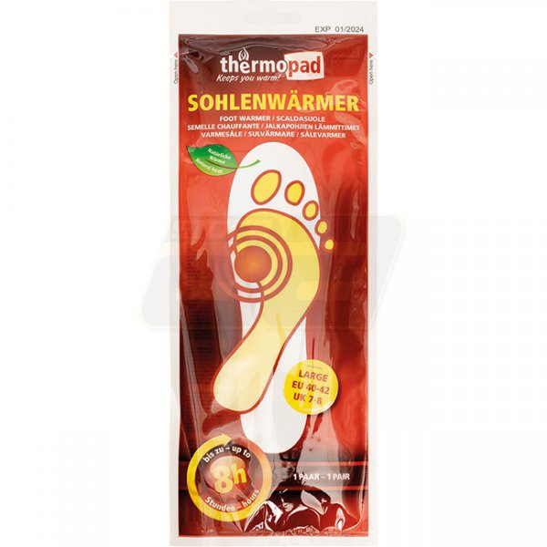 Thermopad Single Use Sole Warmer - 40-42