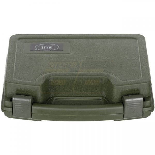 MFH Lockable Plastic Pistol Case - Olive