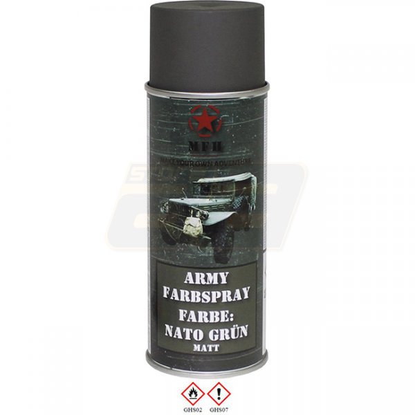 MFH Army Spray Paint 400 ml - NATO Green