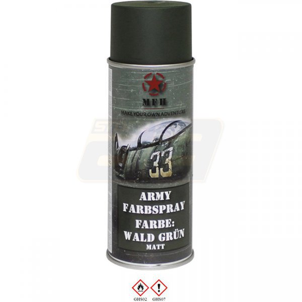 MFH Army Spray Paint 400 ml - Forest Green