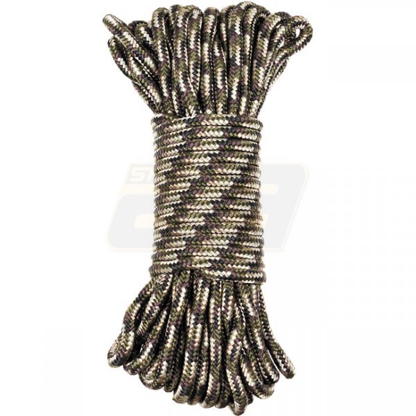 MFH Rope 5mm x 15m - Camo