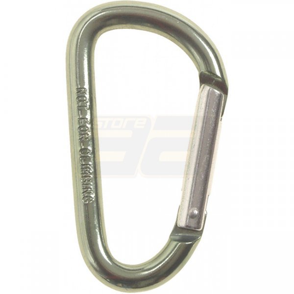 MFH Carabiner 80 mm - Silver