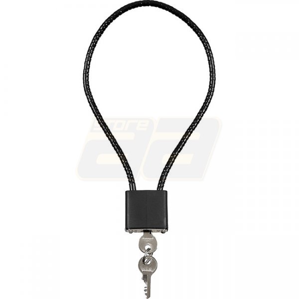 MFH Steel Cable Lock - Black
