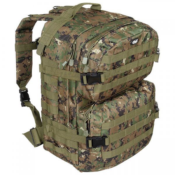 MFHHighDefence US Backpack Assault 2 - Digital Woodland