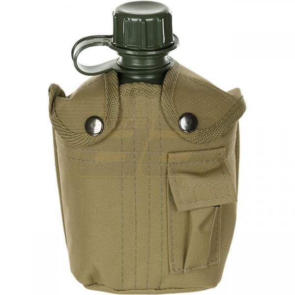 MFH US Canteen & Cover 1 l - Coyote