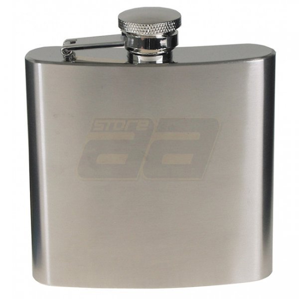 FoxOutdoor Hip Flask 6 OZ 170 ml - Chrome