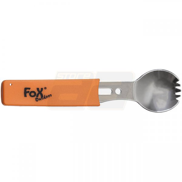 FoxOutdoor Multifunctional Spork Stainless Steel - Orange