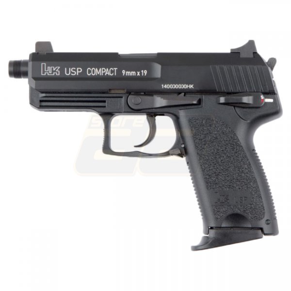 KWA H&K USP Compact Tactical Gas Blow Back Pistol - Black