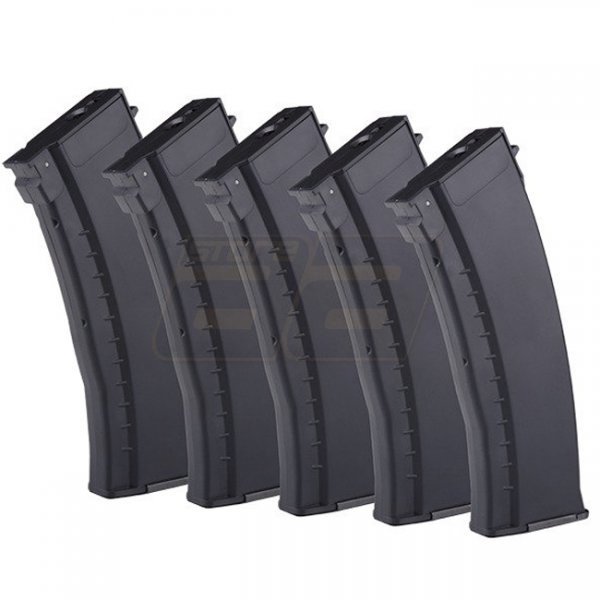 E&L AK74 120rds Magazine Set - Black