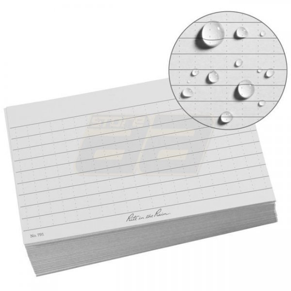 Rite in the Rain Index Cards 3 x 5 - Grey