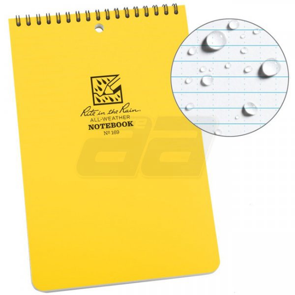 Rite in the Rain Top Spiral Notebook 6 x 9.25