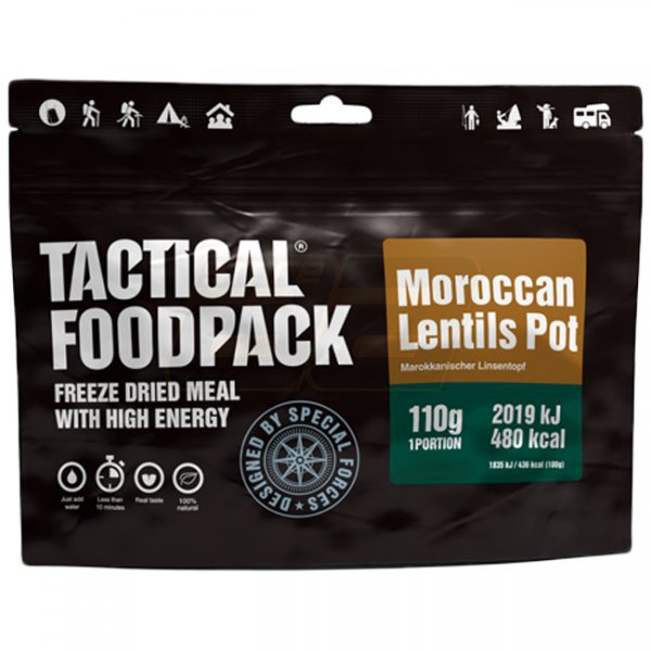 Tactical Foodpack Moroccan Lentils Pot
