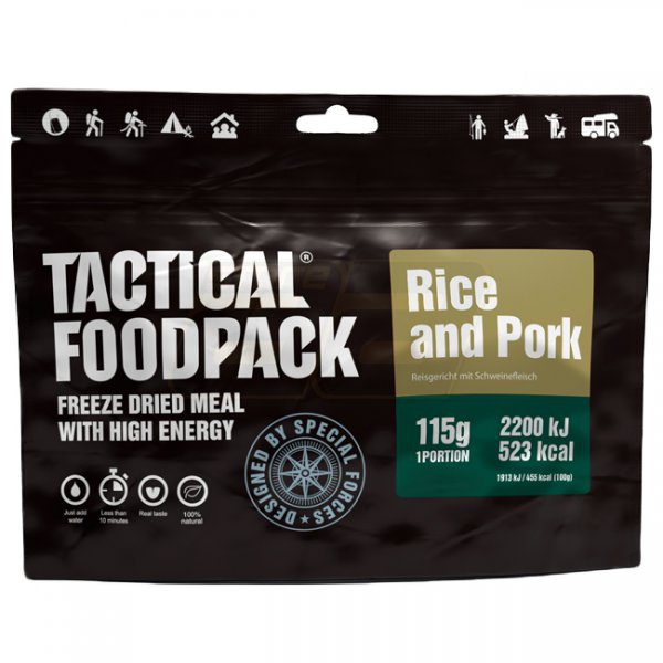 Tactical Foodpack Rice & Pork