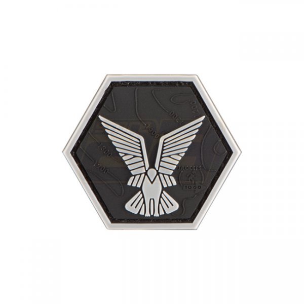 JTG Hex Scouts Rubber Patch - Black