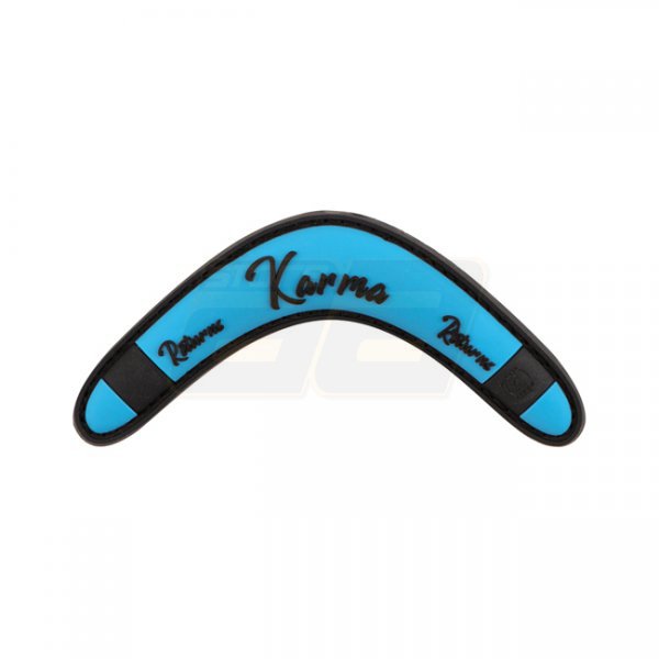 JTG Karma Returns Rubber Patch - Blue