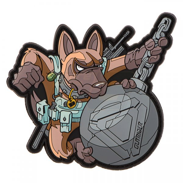 Outrider K9 Rubber Patch - Color