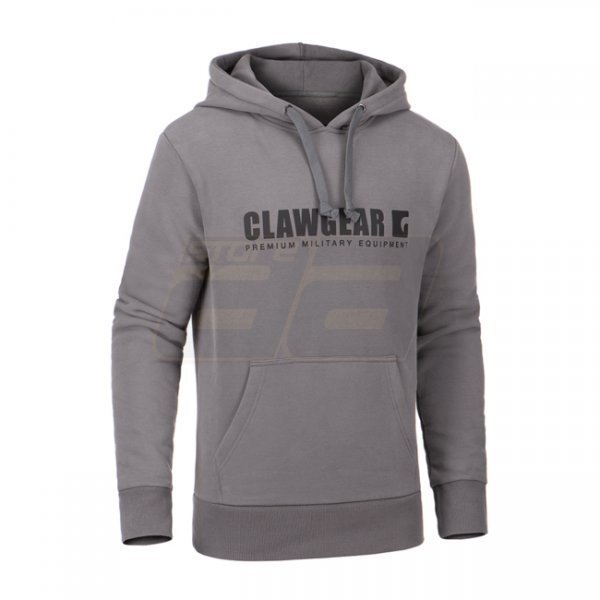 Clawgear CG Logo Hoodie - Wolf Grey - S