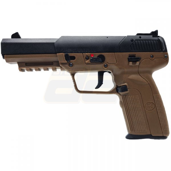 Marushin FN Five-seveN Gas Blow Back Pistol - Tan