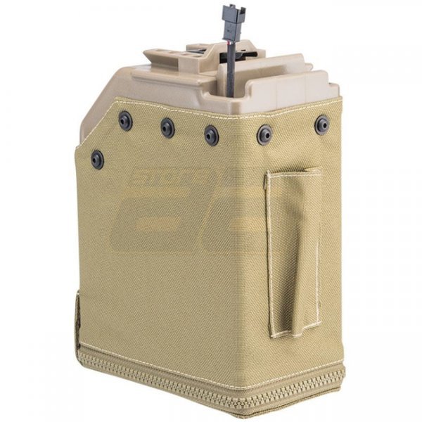 Lambda Defence MK48 5000rds Electric Box Magazine - Tan