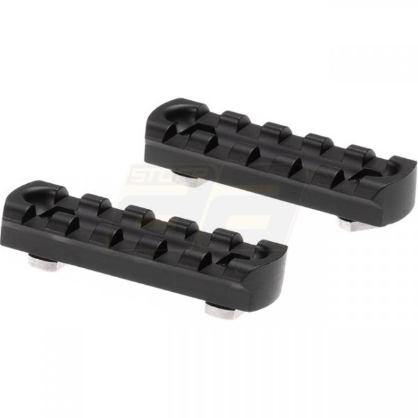 Ares 2.5 Inch M-LOK Rail 2-Pack - Black