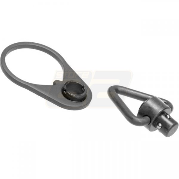 Ares End Plate QD Sling Mount & Sling Swivel