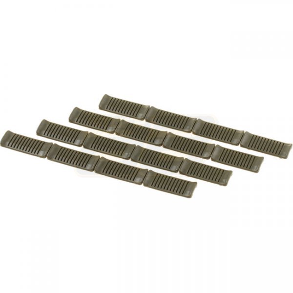 Ares M-LOK Rail Covers - Olive