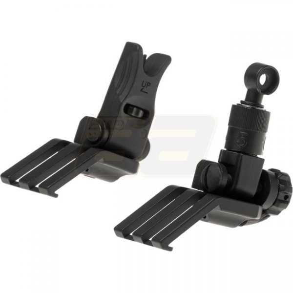 Ares Offset Flip-Up Sights Type A - Black