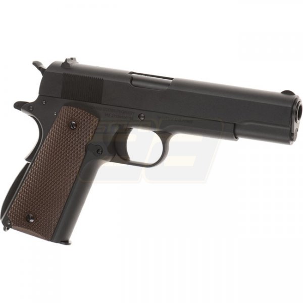 Armorer Works Colt M1911 Gas Blow Back Pistol - Black