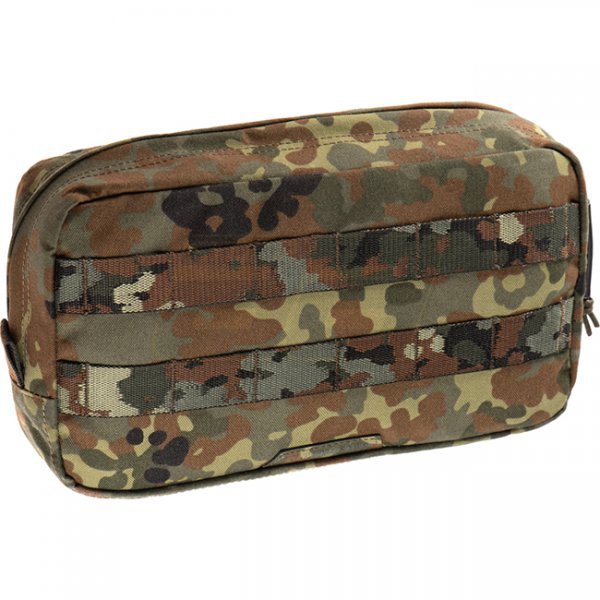 Clawgear Large Horizontal Utility Pouch Core - Flecktarn