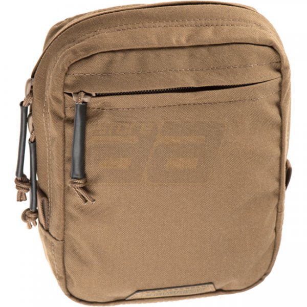 Clawgear Medium Vertical Utility Pouch Zipped Core - Coyote