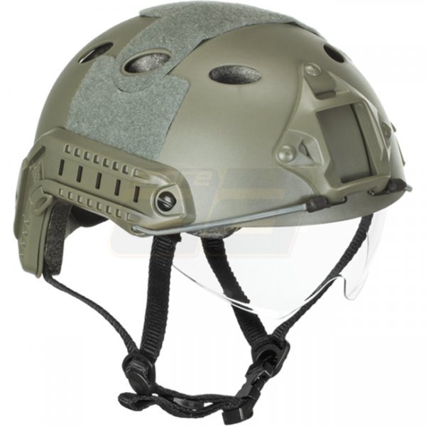 Emerson FAST Helmet PJ Goggle Version Eco - Foliage Green