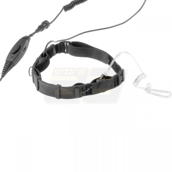 Emerson SWAT Tactical Throat Mic Set Motorola Talkabout