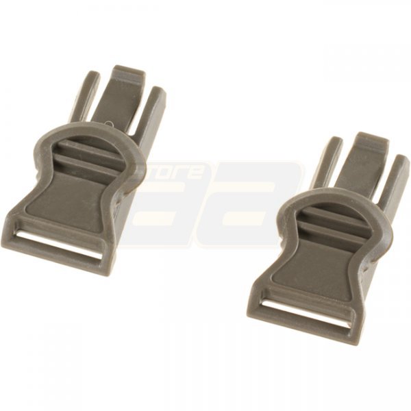 FMA Goggle Swivel Clips 19mm - Foliage Green