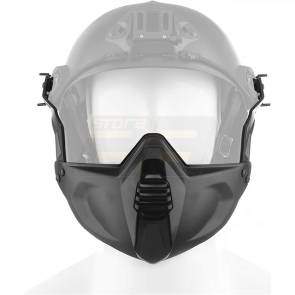 FMA Half Mask FAST Helmet - Black
