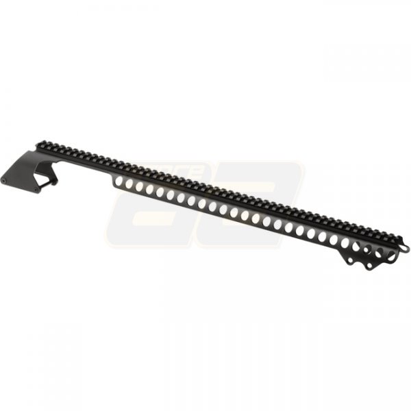 G&P Marui M870 Long Receiver Rail - Black