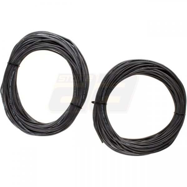 Gate Low Resistance Wire 2x 25m Black