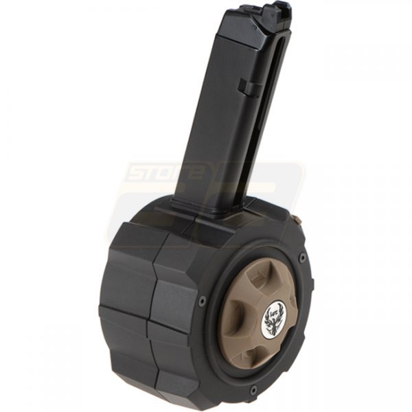 HFC AG-17 200rds Gas Drum Magazine - Black