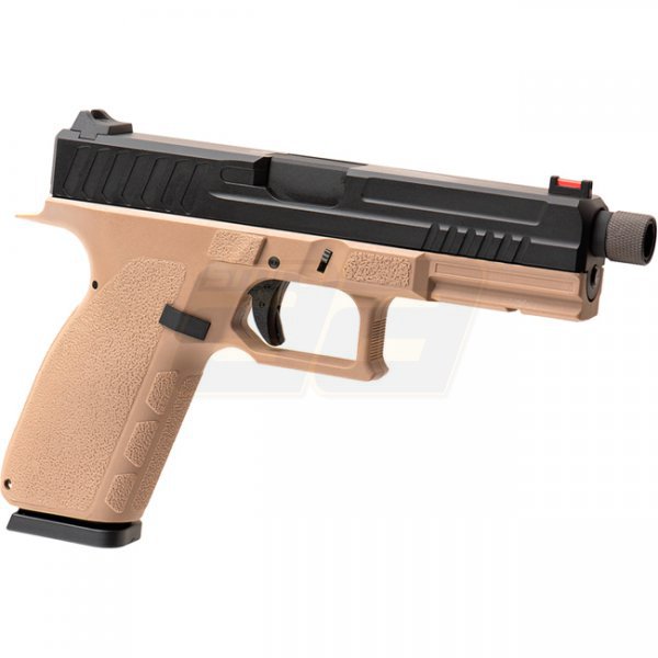 KJ Works KP-13 TBC Co2 Blow Back Pistol - Tan